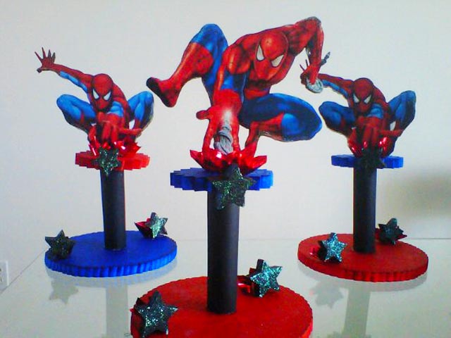 Spiderman_Foam_Centerpieces